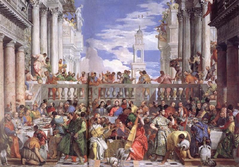 VERONESE (Paolo Caliari) The Wedding at Cana oil painting image